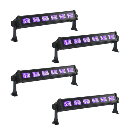 MARCONI ARIES 6x3UV LED Bars (40cm) 4 Stk. Bundle