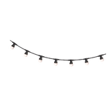 10 m lange LED-Lichtkette Weiß