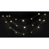 10 m lange LED-Lichtkette Weiß