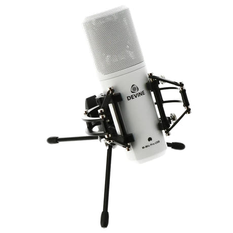 Devine M-Mic PRO Mikrofon (USB), Weiß
