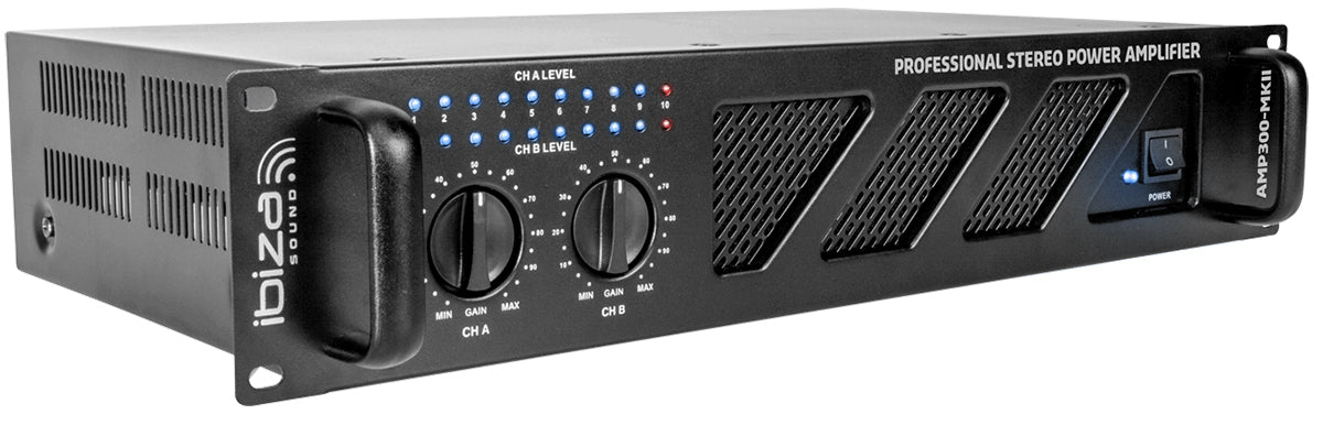 Ibiza AMP300-MKII Leistungsverstärker (2x240W)