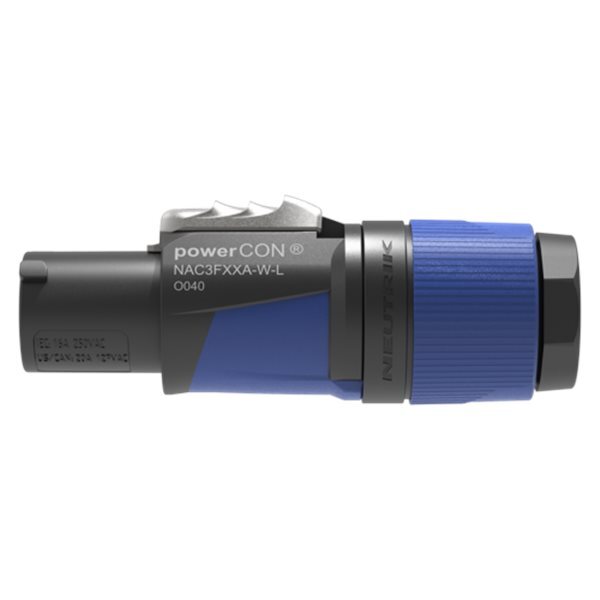 Neutrik NAC3FXXA-W-L Powercon Blau (10-16mm)