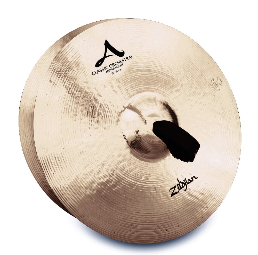 Zildjian 18" Classic Orchestral Selection Medium Light Paar