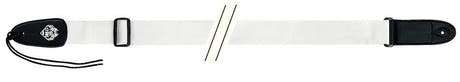 Fire & Stone Nylon Edition Gitarrengurt, weiß, 3 mm Enden