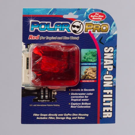 PolarPro Hero2 Tauchgehäuse Rotfilter