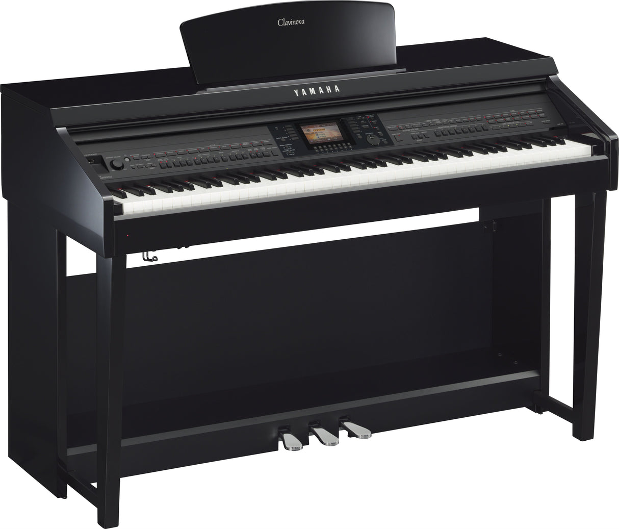 Yamaha CVP-701 El Klaver (Poliertes Ebenholz)
