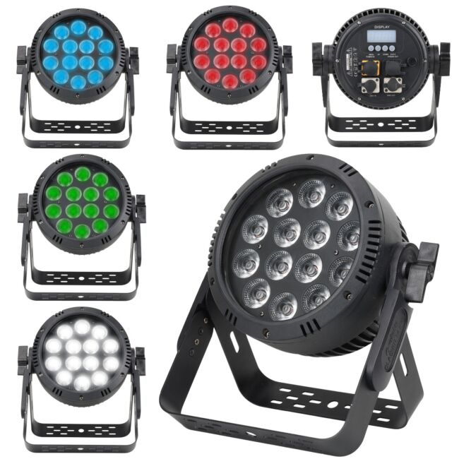 EVOLIGHTS GLACIER 14 IP65 Bühnen-Par-Scheinwerfer