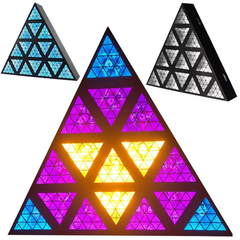 LIGHT4ME TRIANGIS LED Lichteffekt 64x2W RGBA Achse