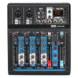 DNA MIX 4 EQ Audiomixer USB MP3 Bluetooth analog 4 Kanäle