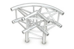Milos QTB quatro 3way 90° curved corner