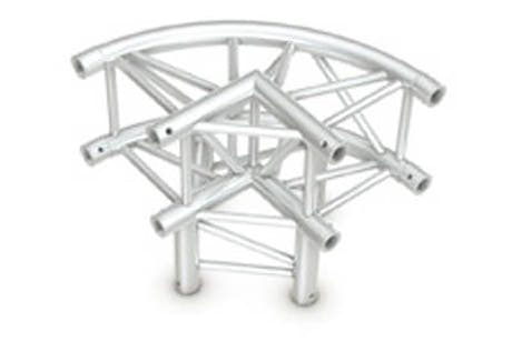 Milos QTB quatro 3way 90° curved corner