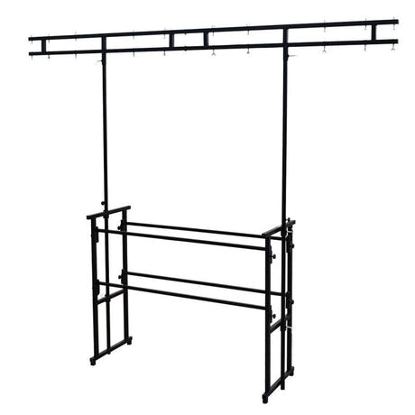 DJ Stand – Tisch mit Lichtleiste für DJ-Setup