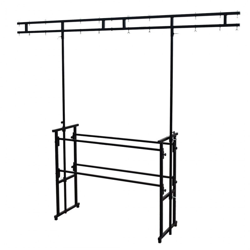 DJ Stand – Tisch mit Lichtleiste für DJ-Setup