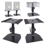 Monitor Stands (2 Stk.) Verstellbare Stative für Studio monitors