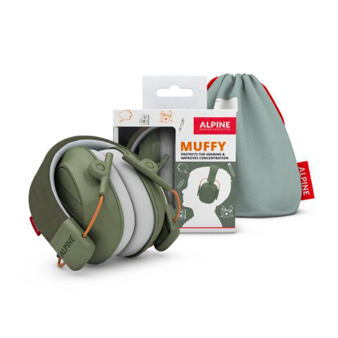 Alpine Muffy Mk2 Gehörschutz für Kinder (Grün)