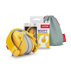 Alpine Muffy Mk2 Gehörschutz für Kinder (Gelb)