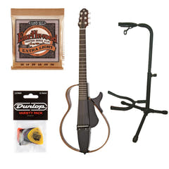 Yamaha SLG200S Silent Startpaket (Translucent Black)
