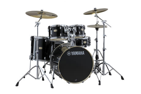 Yamaha Stage Custom Birch Standard Drumset (Raven Black)