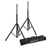 Lautsprecherständer mit Tasche 2 Stück (30 kg, 1,80 m)