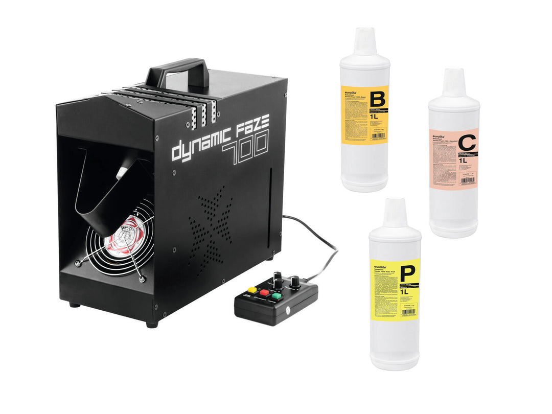 EUROLITE Set Dynamic Faze 700 + Flüssigkeiten