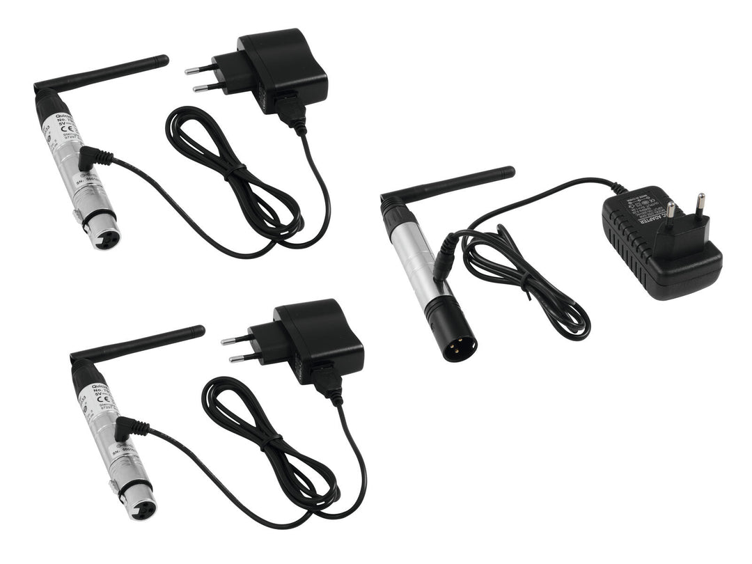 EUROLITE Set 1x Sender + 2x Empfänger QuickDMX