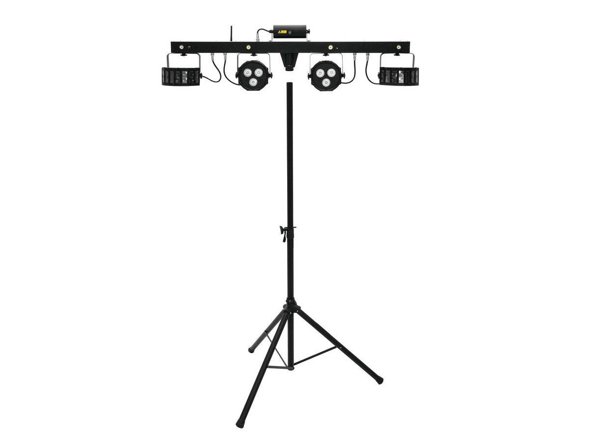 Eurolite Set LED KLS Laser Bar FX + M-3 Lautsprecherständer