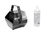 EUROLITE Set B-100 Bubble Machine black DMX + Bubble Fluid 1l