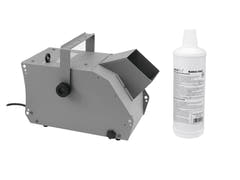 EUROLITE Set BW-100 Seifenblasenmaschine + Seifenblasenflüssigkeit 1l