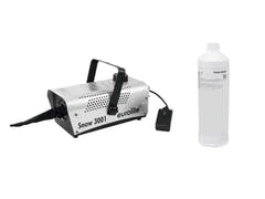 EUROLITE Set Snow 3001 Schneemaschine + Schneefluid 1l