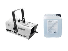 EUROLITE Set Snow 5001 Schneemaschine + Snow Fluid 5l