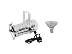 EUROLITE Set PAR-30 Spot silber + PAR-30 230V SMD 11W E-27 LED 3000K
