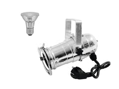 EUROLITE Set PAR-20 Spot silber + PAR-20 230V SMD 6W E-27 LED 6500K