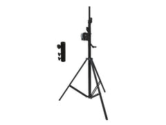 EUROLITE Set STT-400/85 Windenstativ TÜV/GS schwarz + STV-3529 Adapter lang
