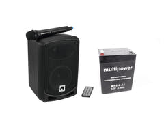 OMNITRONIC Set WAMS-65BT + Batterie