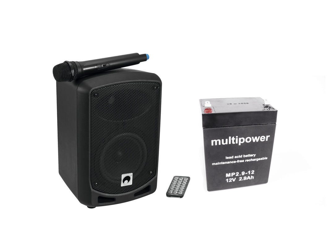 OMNITRONIC Set WAMS-65BT + Batterie
