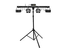 EUROLITE Set LED KLS Laser Bar PRO FX Light Set + M-4 Lautsprechersystemständer