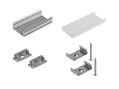 EUROLITE Befestigungsset U-Profil 20mm für LED Strip