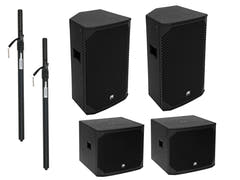 Omnitronic AZX - Large PA Aktives Lautsprechersystem