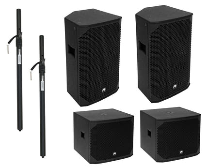 Omnitronic AZX - Large PA Aktives Lautsprechersystem