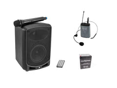OMNITRONIC Set WAMS-65BT + Bodypack-Sender inkl. headset + Batterie