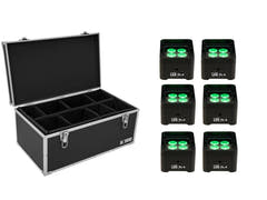 EUROLITE Set 6x LED TL-4 Trusslight + Koffer