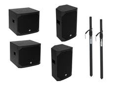 OMNITRONIC PA-Set AZX aktiv M/L