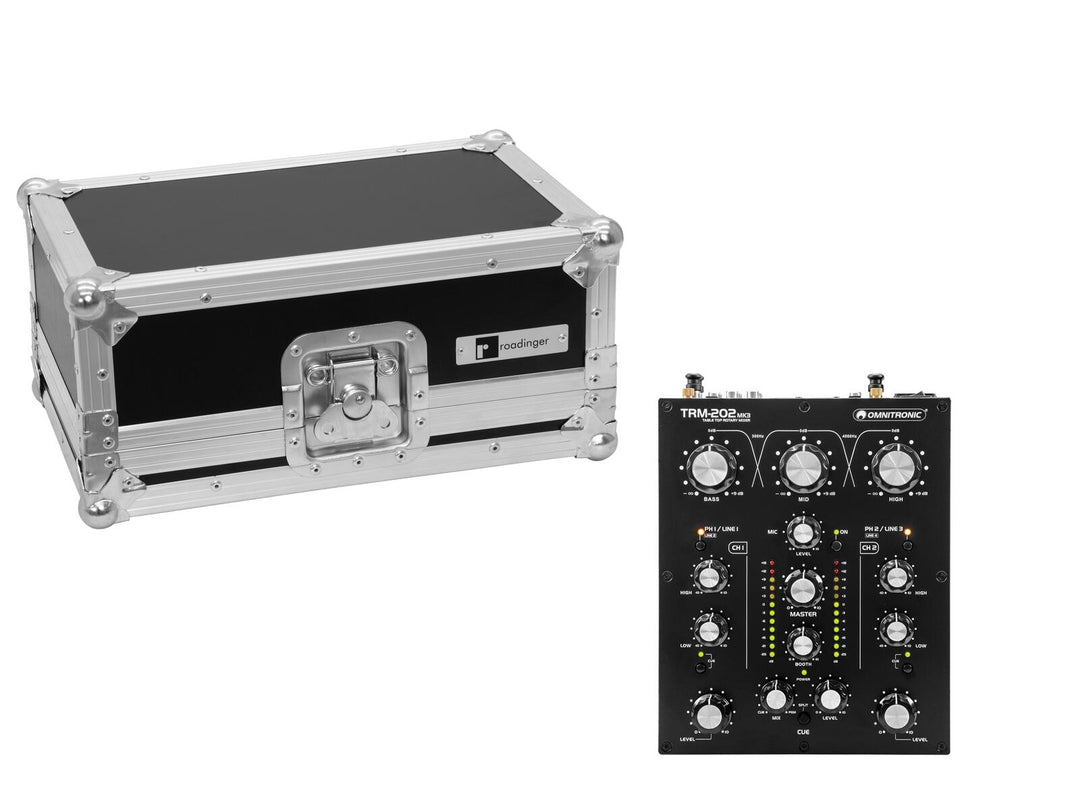 OMNITRONIC Set TRM-202MK3 + Koffer
