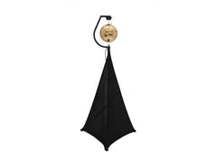 EUROLITE Set Spiegelkugel 50cm gold mit Ständer und schwarzem Stativ-cover