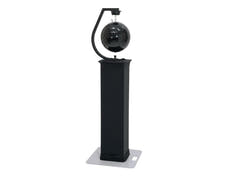 EUROLITE Set Mirror ball 30cm black with stage Ständer variable + Cover black