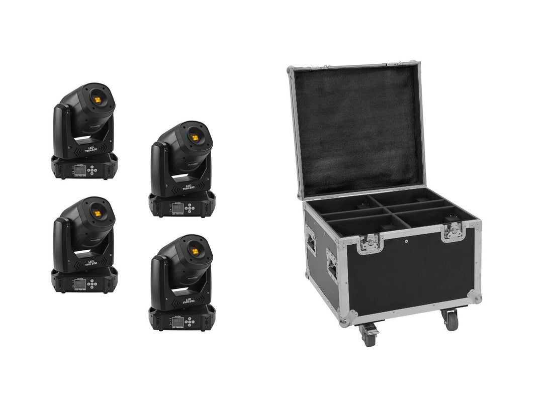 EUROLITE Set 4x LED TMH-S90 + Koffer