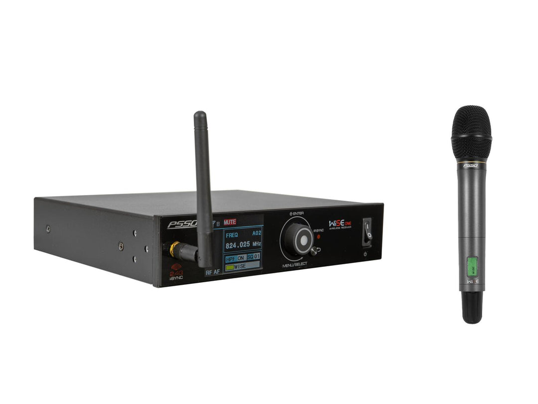 PSSO Set WISE ONE + Dyn. Drahtloses Mikrofon 823-832/863-865MHz