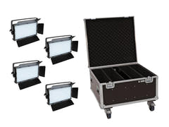 EUROLITE Set 4x LED PLL-480 CW/WW Panel + Koffer