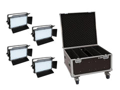 EUROLITE Set 4x LED PLL-480 QCL Panel + Koffer