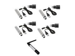 EUROLITE Set QuickDMX 1x Sender + 4x AKKU-Empfänger